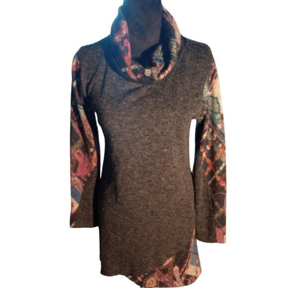 Yak & Yeti Women's Size Small Mini Sweater Dress - Picture 1 of 7